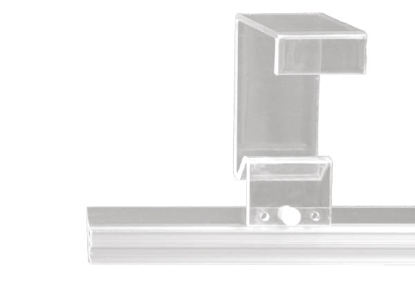 Profil'Up® transparent en kit - Longueur 800 mm