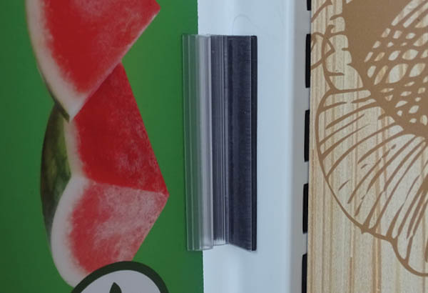 Grip en T flexible bloc magnétique en 75 mm - Base de 25 mm