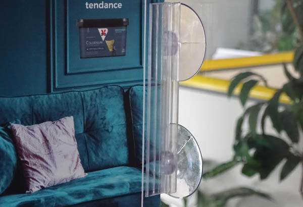 Grip en T ventouse en 100 mm - Base de Ø 42 mm