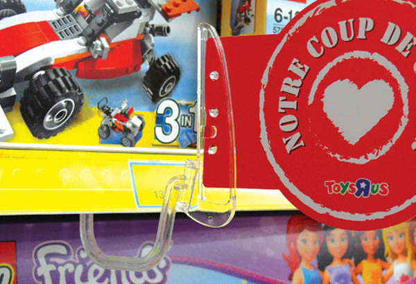 Pied shark® avec bloc magnétique 2 positions et potence - Tablette en métal