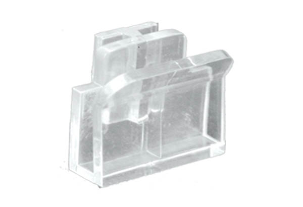 Clip droit pour porte-fronton serre-joint - Pour panneau de 3 mm