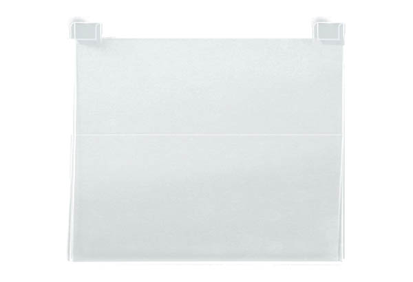 Pochette en plexi transparente pour grille d'exposition - Format A3 - Horizontal