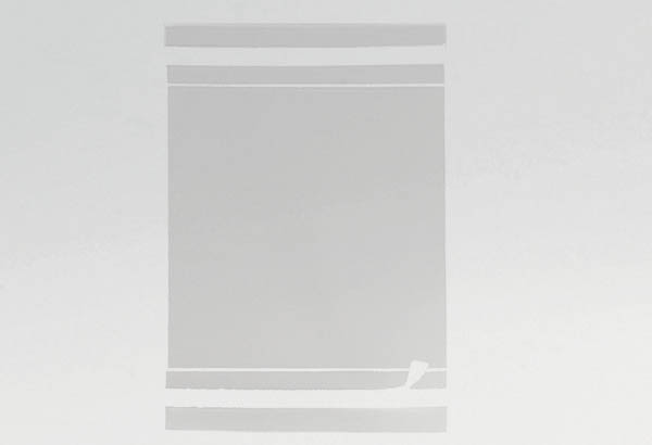 Pochette avec adhésif permanent PET transparent - Format A6 - Vertical