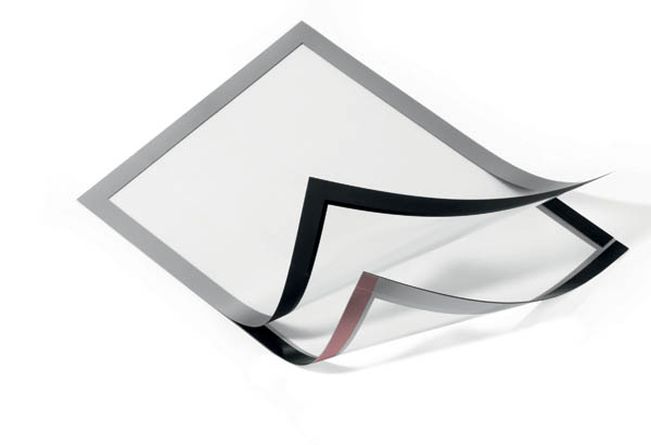 Pochette avec adhésif repositionnable en PP - Format A5 - Noir