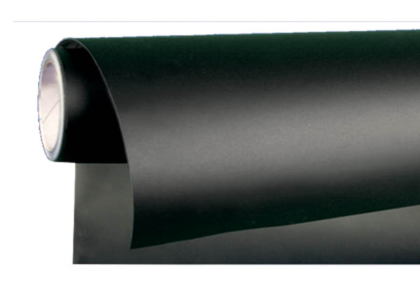 Bobine de vinyle adhésif Lettertac® de 615 mm x 5 m - Noir ardoisine