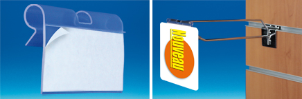 P.E papier adhésif pour broche - 20 x 65 mm P.E papier adhésif pour broche - 20 x 65 mm