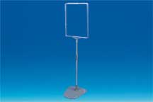 Kit cadre base métal tige 32 à 62cm - Cadre A3 - Transparent Kit cadre base métal tige 32 à 62cm - Cadre A3 - Transparent