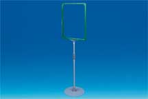 Kit cadre A4 base ronde métal-Vert Kit cadre A4 base ronde métal-Vert