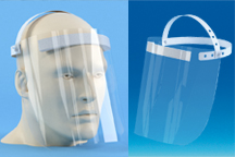 LOT DE 5 VISIERES DE PROTECTION LOT DE 5 VISIERES DE PROTECTION