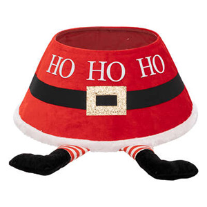 Pied jupe de sapin Père Noël - 25 x 56 x 32 cm