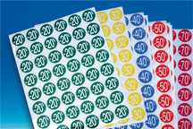 Pastilles adhésives "Remises"