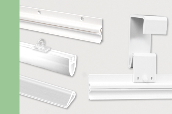 Profils porte-affiches PVC