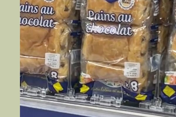 Patisserie industrielle