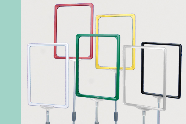 Cadres PVC + Pochettes + Ardoises