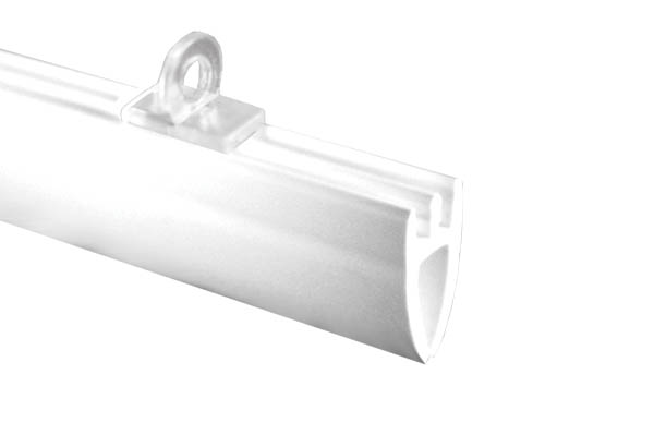 Porte-affiches rail ovales