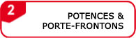 Potences PVC - Métal & porte-fronton