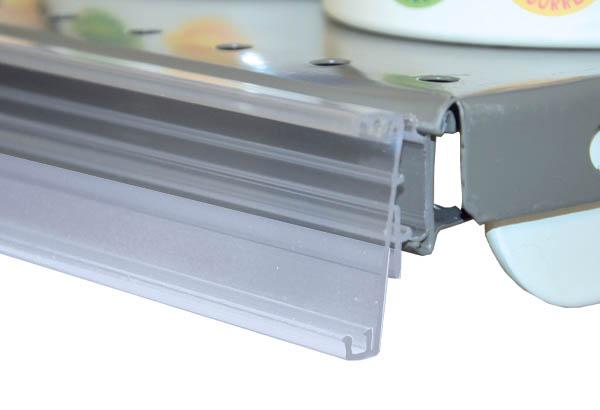 PE électronique EASYFIX pour mobilier avec gorge en C - 38 x 1240 mm