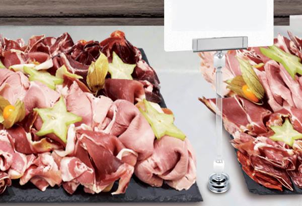 Pince plate articulée avec base aimantée de Ø 20 mm - Tige de 100 mm