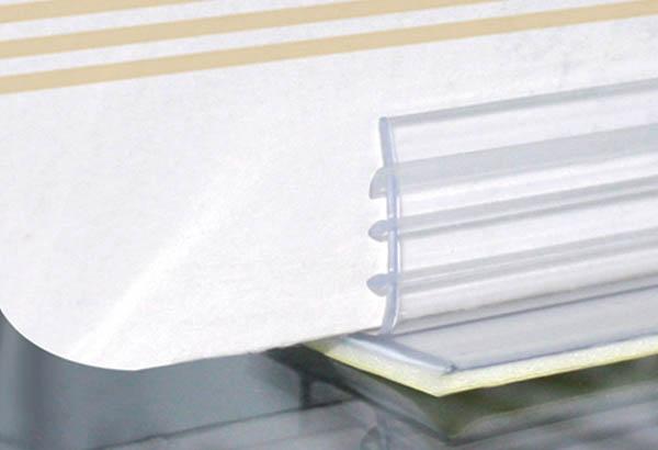 Grip en T adhésif permanent en 35 mm - Base de 25 mm