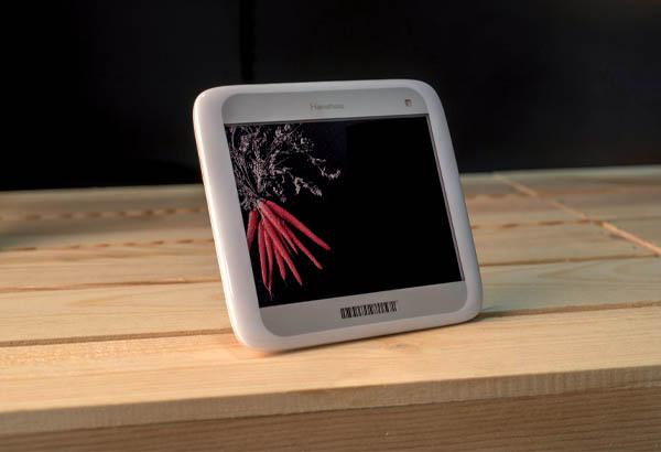 Pied à poser transparent pour PE électronique - 31 x 30 x 45 mm