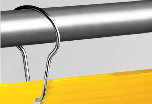 Anneau de Ø 35 mm pour tube avec fil métal de Ø 2,1 mm