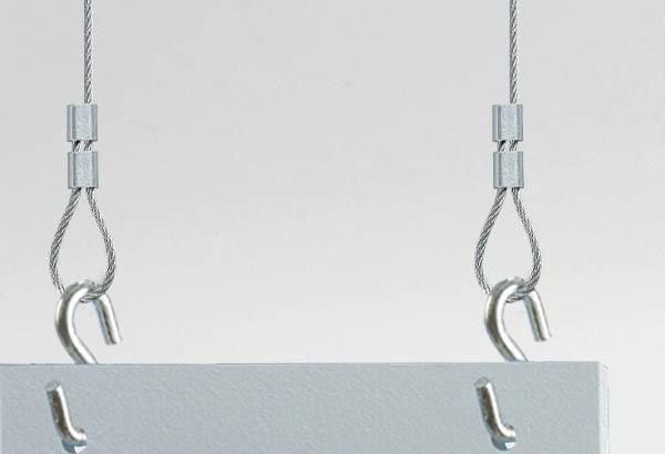 Bobine de 50 m de câble en acier non gainé de Ø 1,5 mm