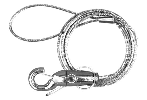 Kit Gripple® Angel® avec câble de Ø 1,5 mm et crochet - Longueur 3000 mm