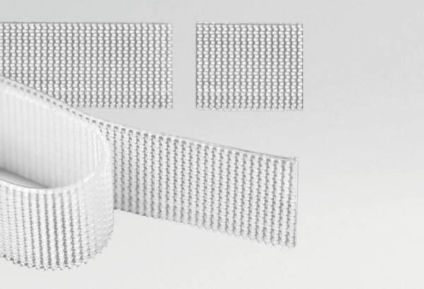 Ruban adhésivée VELCRO® translucide de 10 mm x 20 m - Ruban crochet et boucle