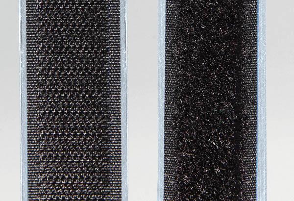 Ruban adhésivé CARAFIX® de 20 mm x 25 m noir - Ruban boucle