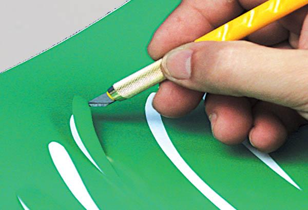 Lame scalpel effilée pour cutter de précison OLFA®