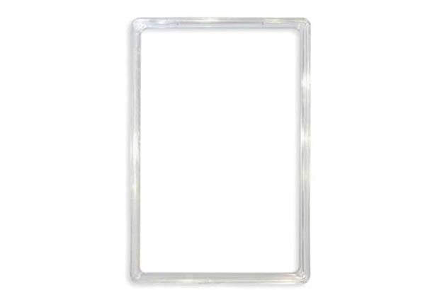 Cadre transparent en PVC - Format affichette A4