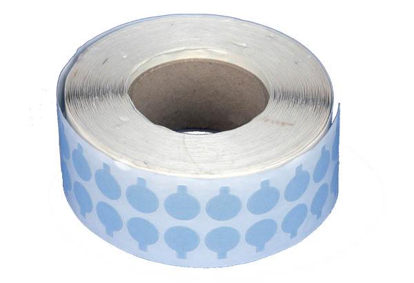 Pastilles CARTACK® 715 T en film transparent (languette préhension) - Ø 19 mm