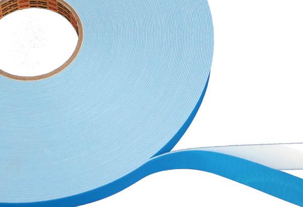 Double face CARTACK® 398 L en mousse acrylique blanche - 25 mm x 25 m