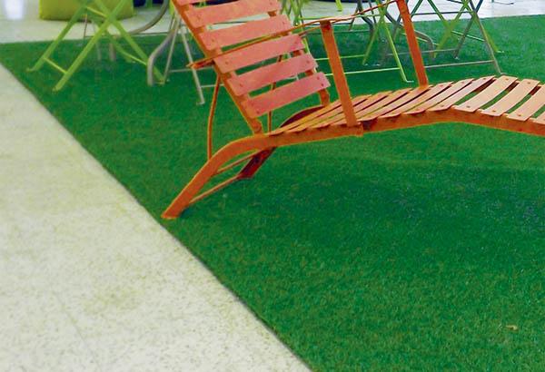 Rouleau moquette Carfloor® 960 uni de 100 cm x 15 m - Herbe