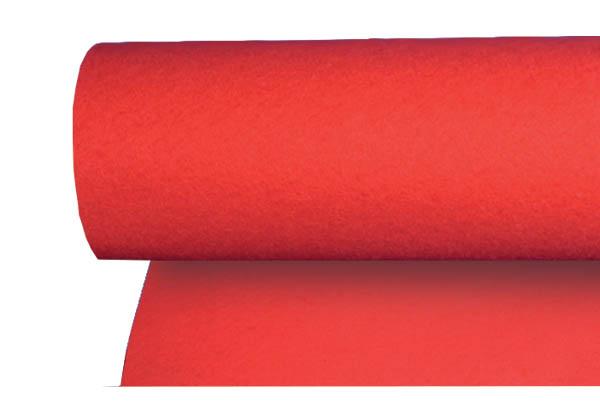 Rouleau moquette Carfloor® 300 uni de 200 cm x 25 m - Rouge