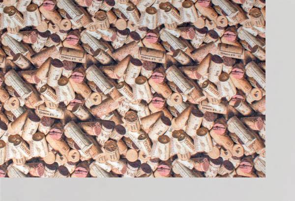 Rouleau moquette Carfloor® 400 N à thème de 150 cm x 10 m - Bouchons