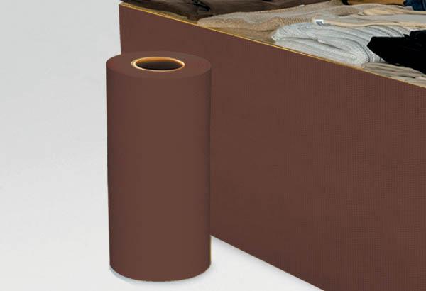 Rouleau cache - jupe palette Calcolor® uni de 60 cm x 100 m - Chocolat