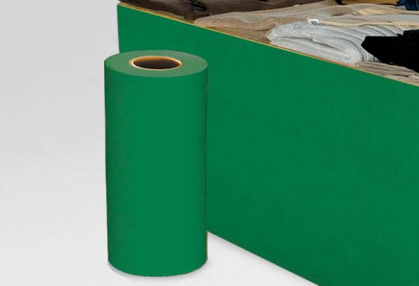 Rouleau cache - jupe palette Calcolor® uni de 60 cm x 100 m - Vert gazon