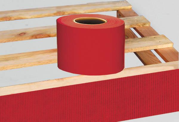 Rouleau cache - jupe palette Calcolor® uni de 15 cm x 100 m - Rouge