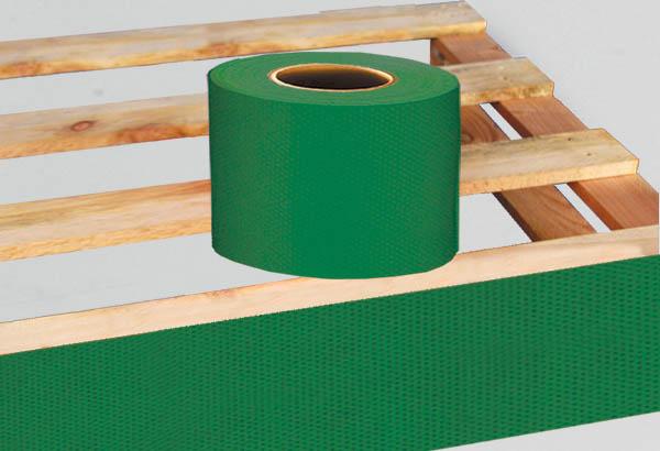 Rouleau cache - jupe palette Calcolor® uni de 15 cm x 100 m - Vert gazon