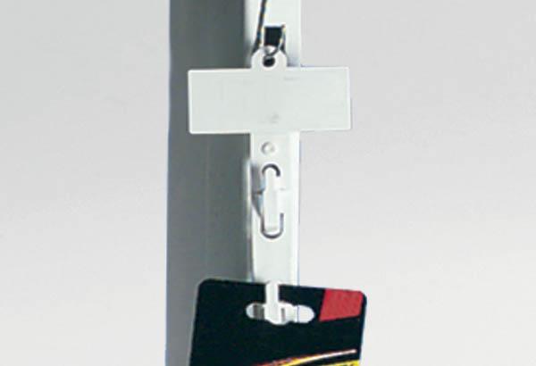 Bande pince crochet 1 partie avec PE - Longueur 780 mm - 12 attaches