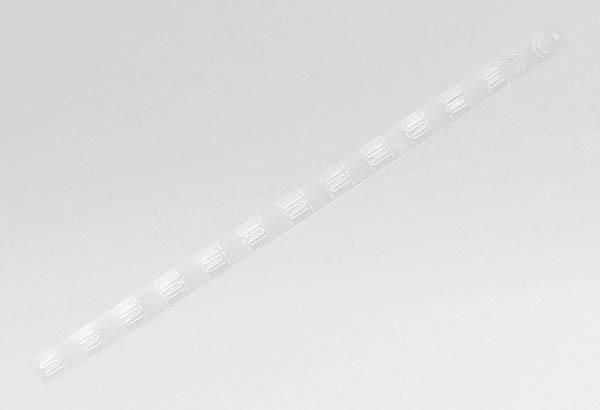 Bande crochet polypropylène sans PE - Longueur 830 mm - 12 attaches