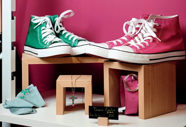 Podium en U en bois de hêtre - Epaisseur 20 mm - 150 x 150 x 150 mm