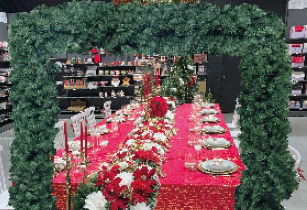 Arche en sapin - Hauteur 240 cm - 150 x 30 cm