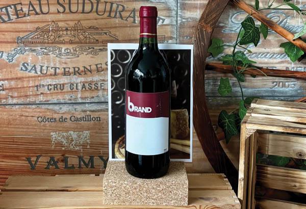 Glorifier en liège avec rainure pour visuel d'épaisseur 2 mm - 150 x 102 x 35 mm