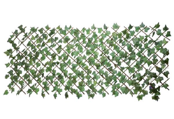 Clôture en feuilles de lierre - 200 x 120 cm