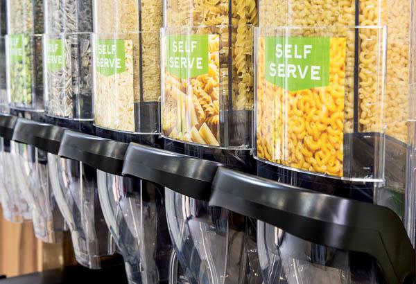 Trémie BULK IT ! en PET - Largeur 10 cm - Contenance 12 litres