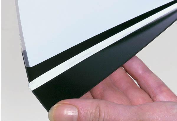 Profil portefeuilles magnétique sans adhésif - Longueur 10 m