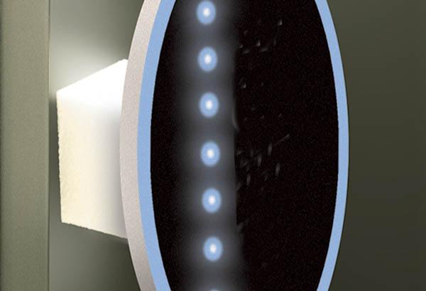 Entretoise bloc mousse avec adhésifs permanents - 25 x 25 x 25 mm