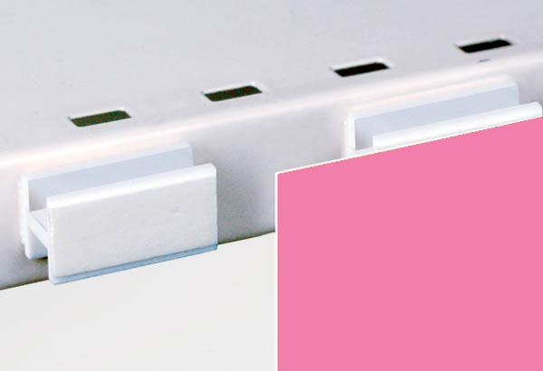 Entretoise en H avec adhésifs permanents - 25 x 26 x 13 mm